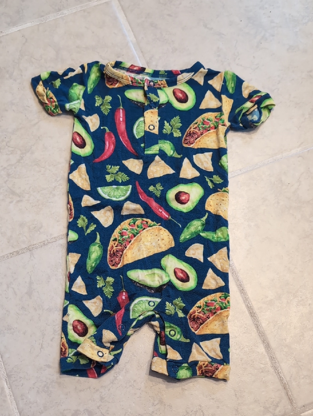 Gigi And Max Viscose Taco Romper